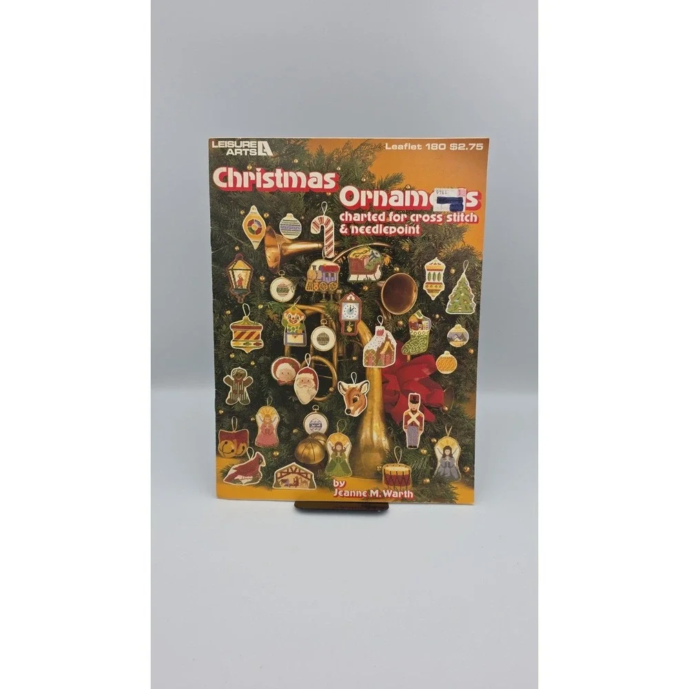 Christmas‎ Ornaments, 1980, Leaflet 180, Cross Stitch Pattern